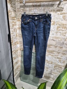 True Religion Jennie Curvy Mid Rise Skinny Jeans